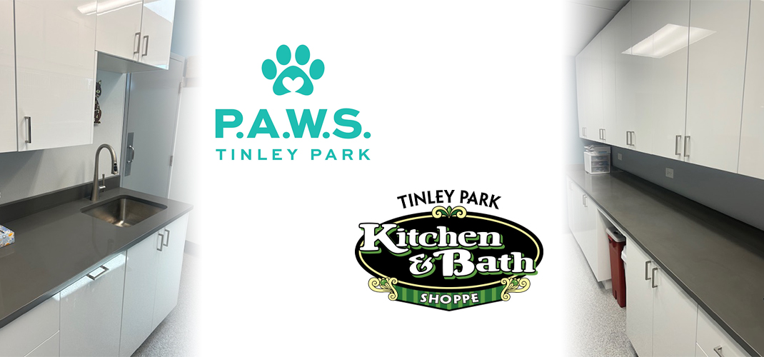 People’s Animal Welfare Society of Tinley Park (PAWS) Tinley Park Kitchen and Bath Shoppe (TPKaBS) in Community Connections